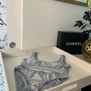 Sporty Silver Bikini Set